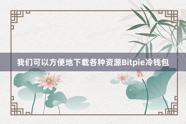 我们可以方便地下载各种资源Bitpie冷钱包