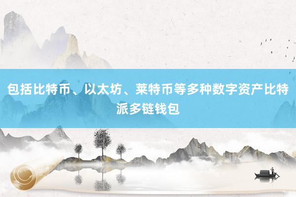 包括比特币、以太坊、莱特币等多种数字资产比特派多链钱包